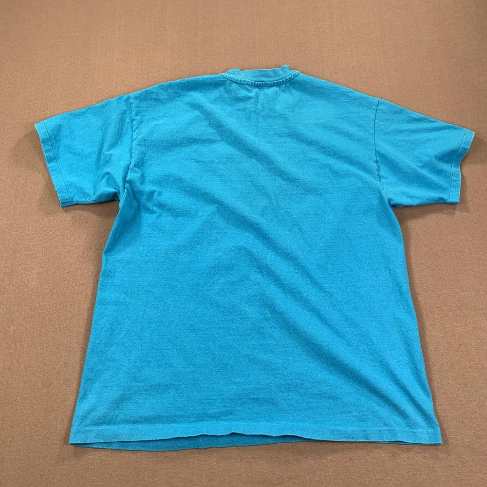 Vintage 1993 Nantahala Outdoorsman Triathlon Shirt Mens LG USA 90s Single Stitch - Picture 6 of 9